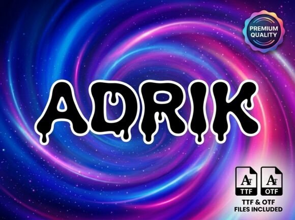Adrik: Strategic Application of Liquid Motion in Visual Branding