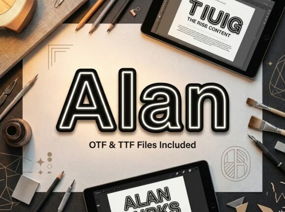 Alan Font: Elegant Serif for Vintage Modern Design