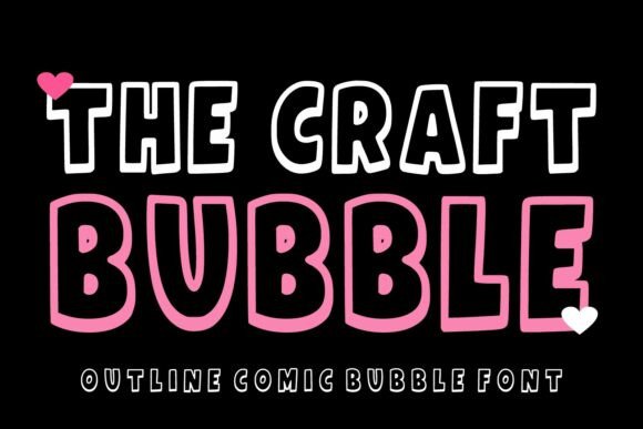 Bringing Joy to Design: Why The Craft Bubble Font is a Creative Essential