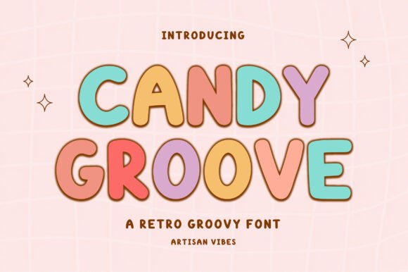 Candy Groove: Elevating Retro Design with Playful Versatility