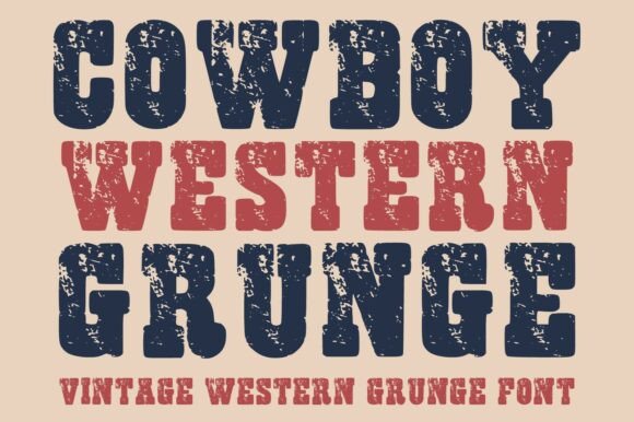 Cowboy Western Grunge: Strategic Application for Authentic Vintage Branding