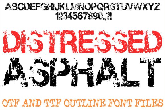 Distressed Asphalt: Strategic Typography for Industrial and Urban Branding