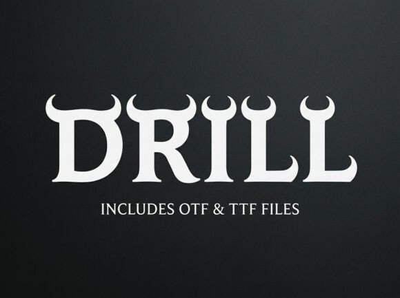 Drill: Mastering the Art of Aggressive Typography