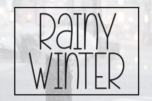 Elevating Brand Authenticity: Why Rainy Winter is the Handwritten Font Designers Are Choosing