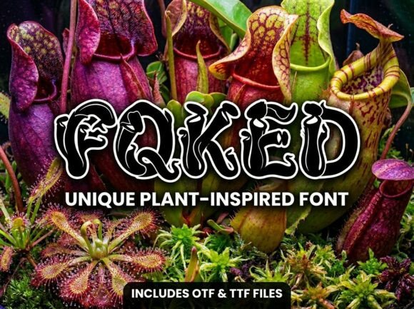 Foxed: A Bold Decorative Display Font for Impact