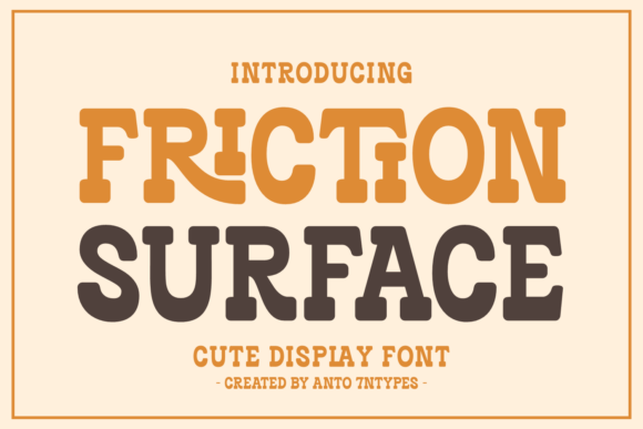 Friction Surface: Merging Retro Nostalgia with Modern Maximalist Design