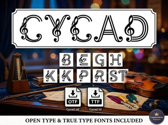 Harmonize Your Designs with Cycad: The Typeface That Sings