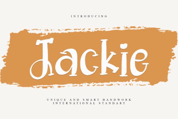Jackie: Elevating Personal and Professional Design with Elegant Hand-Lettering