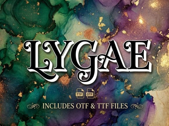 Lygae: Elevating Brand Identity with Regal Display Serif Typography