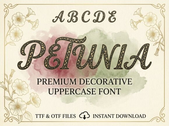 Petunia: Victorian Elegance for Modern Design