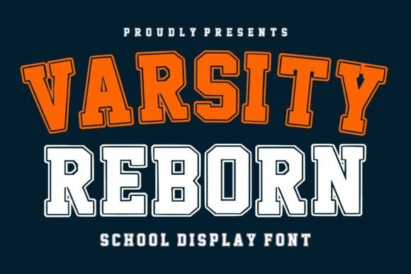 Varsity Reborn: Bold Athletic Display Font