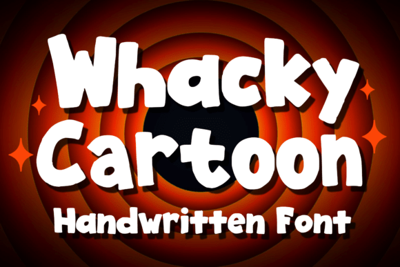 Whacky Cartoon Font for Playful Design
