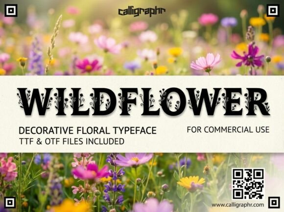 Wildflower: Botanical Slab-Serif Typography